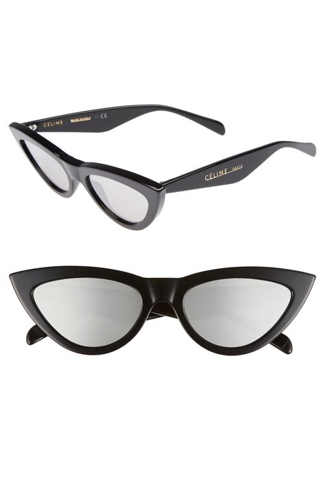 celine 48mm cat eye sunglasses|celine 56mm cat eye sunglasses.